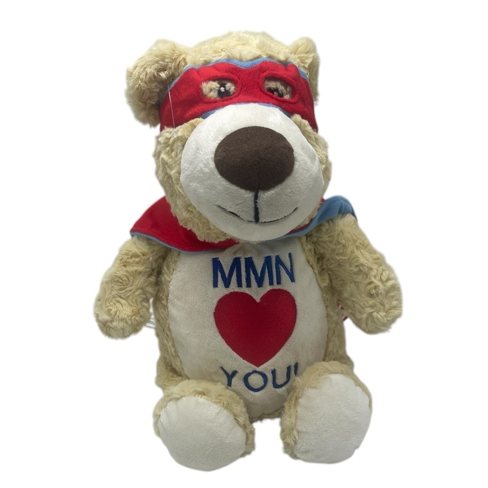Teddy Bear MMN YOU Superhero Plush Toy